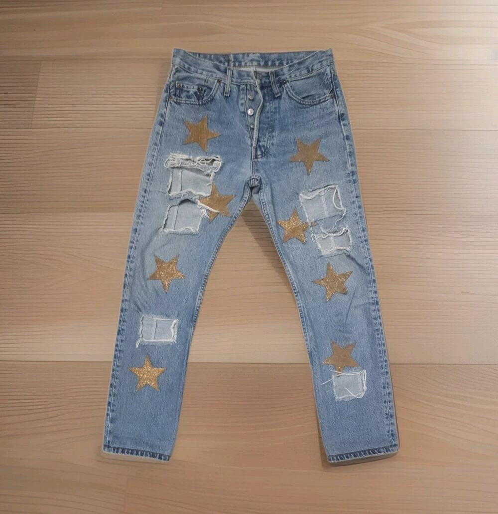 Levi's x History Repeats 2017 Utility Jeans Gold Star Size S